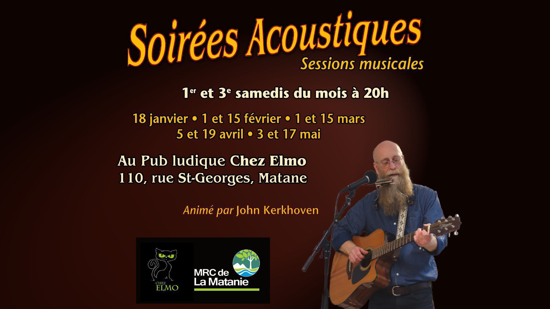 Les Soirées Acoustiques - Jam Sessions