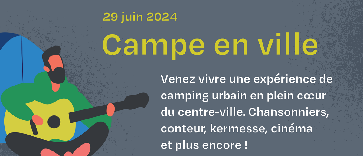 Campe en ville - Camping night in downtown Matane | Tourisme Matane