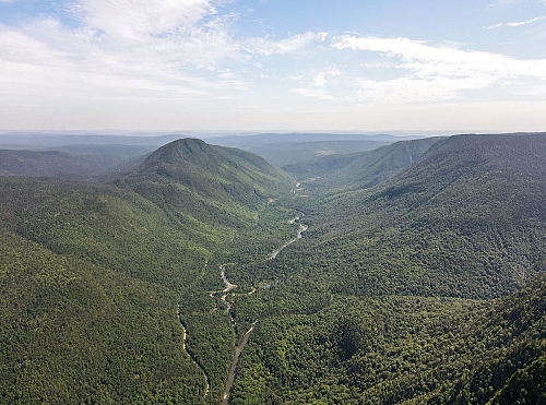 Vue depuis le Mont Nicol-Albert 